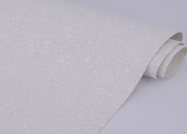 China Tela blanca del brillo del recubrimiento de paredes, tela de Spandex del brillo de la anchura del 1.38m proveedor