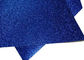 Papel pintado azul de la decoración KTV de la Navidad del papel de la tarjeta del brillo del arte del trabajo hecho a mano de Diy proveedor
