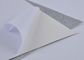 Papel de plata auto-adhesivo los 30.5*30.5cm del brillo del color llano para la fabricación de la tarjeta proveedor