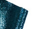 Tela azul clara del papel pintado del brillo, tela de la chispa del brillo del tejido de fondo de la PU proveedor