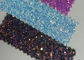 Color brillante del multimix de la tela del brillo del papel de empapelar de Ktv 3D con el forro tejido proveedor