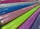 Grueso colorido de la tela 0.35m m del Pvc del brillo de la decoración del partido para los bolsos de costura proveedor