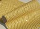 Buen Handfeeling perforó color modificado para requisitos particulares la tela material de cuero proveedor