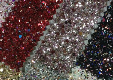 China Anchura impermeable metálica de la tela de algodón del brillo de Lurex el 1.38m para la ropa de la moda proveedor