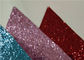 Forro material de la PU de la tela del brillo de cuero macizo del papel pintado para la fabricación de la tarjeta proveedor
