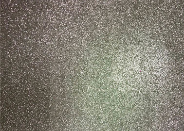 China Tela de plata material del brillo de la PU del papel pintado del dormitorio para la decoración del hogar de la sala de estar fábrica